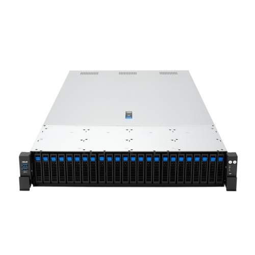 Серверная платформа/ ASUS RS720A-E13-RS24G, 2U, 2x  SP5 (LGA 6096P) TDP 360W, 24x DDR5 6400, 24 x 2.5