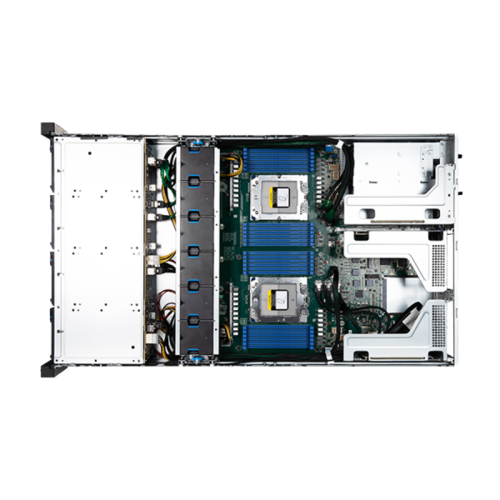 Серверная платформа/ MSI S2206-02, 2U,2x AMD EPYC SP5 9004/9004 360W (400W under specific conditions), 24x DDR5, 8x 3.5/2.5'' SATA/SAS* + 4x 3.5/2.5'' NVME hsb, 2x M.2 PCIe 2280, 7x PCIe x16, 2x 1000Base-T (I350AM2), 1x PCIe OCP3.0 slot, 1+1 2000W