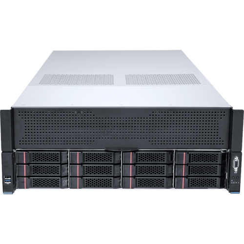 MSI G4201-HE, 4U, 2x Intel 4/5 gen LGA4677 350w, 32x DDR5, 2x 3.5/2.5'' NVME hsb + 10x 3.5/2.5''S ATA hsb, 2x M.2 2280/22110, 10 PCIe, 1x 1000Base-T Intel I210AT, 3+1 2700W (C19 power cords are required)