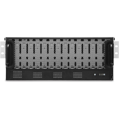 Серверная платформа/ SB405-VL, 4U, 2xLGA-3647, 102-bay, 12G EOB backplane, CRPS 2000W, Vela, Intel® Xeon® Scalable Processors, 16x  DDR4 RDIMM, Intel PCH C620 series, 2x PCIe x16 expansion slots, OCP MEZZ V2, 2x CPU heatsinks, 41