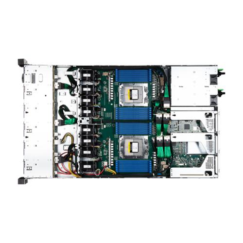 Серверная платформа/ MSI S1206-01, 1U,2x AMD EPYC SP5 9004/9004 210W (Optional EVAC CPU cooler can support up to TDP 360W), 24x DDR5, 12x 2.5'' NVME hsb, 2x M.2 PCIe 2280, 3x PCIe x16, 2x 1000Base-T (I350AM2), 1x PCIe OCP3.0 slot, 1+1 1300W
