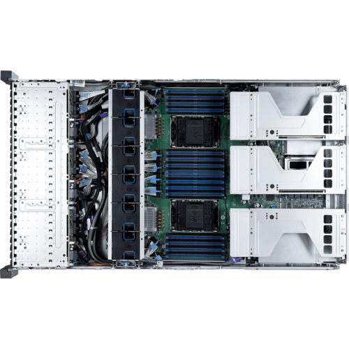 Серверная платформа/ MSI S5062X270RAU24, 2U, 2x Intel Xeon 6 LGA4710 350W, 32x DDR5, 24x 2.5 u.2 NVME hsb + 2x E2.S NVME hsb, 2x M.2 PCIe 2280/22110, 3x PCIe x16*, 1x PCIe OCP3.0, no LAN, 1+1  2700W