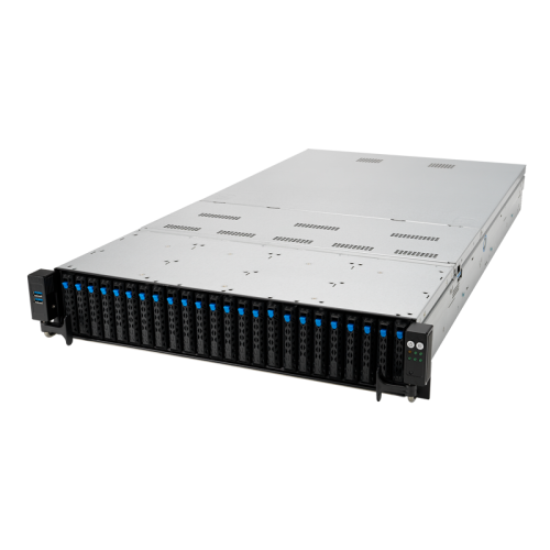 Серверная платформа/ ASUS RS720-E10-RS24U, 2U, 2x Socket P+ LGA 4189 3rd gen, 32x DDR4 3200, up to 9 x Expansion slots*, VROC, 24 x 2.5