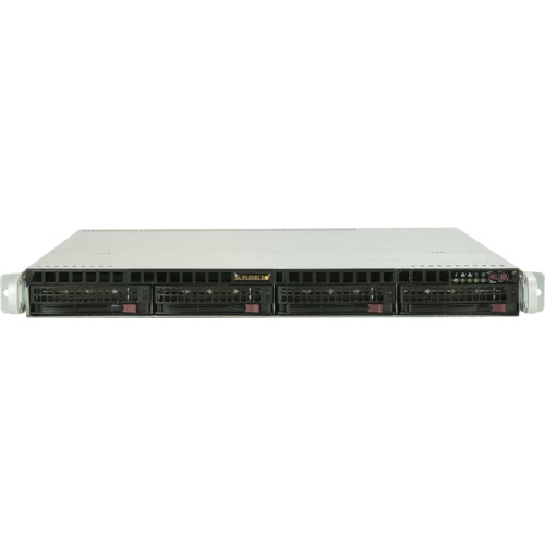 Серверная платформа/ Supermicro SERVER SYS-5019C-MR (X11SCM-F, 813MFTQC-R407CB) (1U,single H4 LGA 1151 E-2100/E-2200, C246, 4xDDR4 UDIMM, 4 x hs3.5