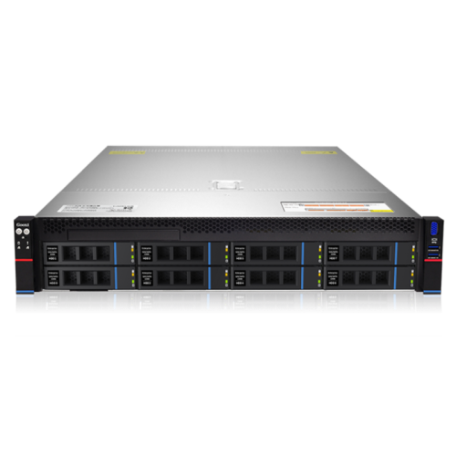 Серверная платформа/ Gooxi SR201-D08R-G2 2u 8 bay platform with direct backplane, based on  AMD 9004; 2x 2.5