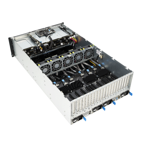 Серверная платформа/ ASUS ESC8000A-E12P-SKU4/10G/3kW(2+2)/5PCIe/4NVMe