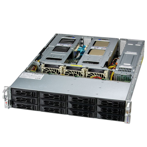 Серверная платформа/ SYS-620C-TN12R (bundle3): 2U / 2x LGA-4189 / ECC DDR4-3200/ 12x 3.5/2.5