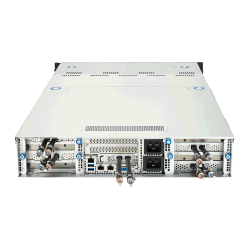 Серверная платформа/ ASUS ESC4000A-E12-SKU1, 2U GPU, 1 x SP5 LGA6096 EPYC 9004 (400W), 12DIMM DDR5, 2 x 2.5