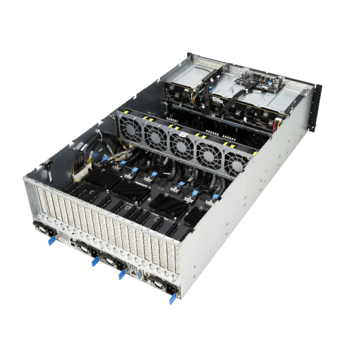 Серверная платформа/ ASUS ESC8000A-E12P-SKU4/10G/3kW(2+2)/5PCIe/4NVMe