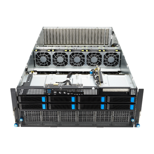 Серверная платформа/ ASUS ESC8000A-E12P-SKU4/10G/3kW(2+2)/5PCIe/4NVMe