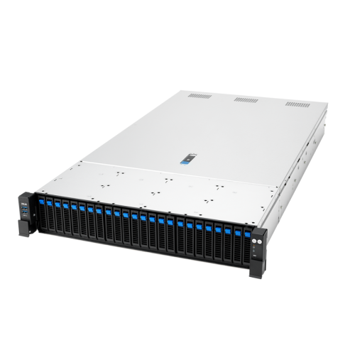 Серверная платформа/ ASUS RS720A-E13-RS24G, 2U, 2x  SP5 (LGA 6096P) TDP 360W, 24x DDR5 6400, 24 x 2.5