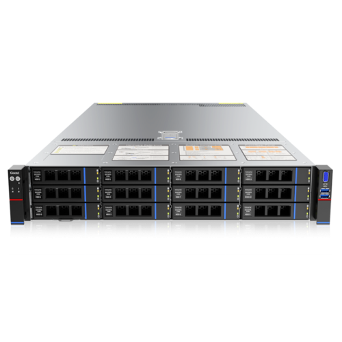 Серверная платформа/ Gooxi SL201-D12RE-G4 2u 12 bay platform with expander backplane, based on  Intel Gen 4th; 2x 2.5