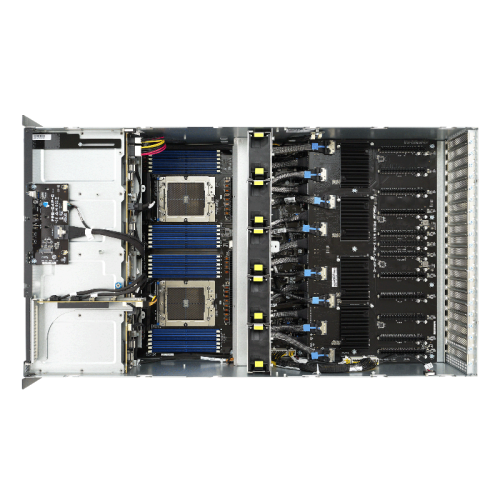 Серверная платформа/ ASUS ESC8000A-E12P-SKU4/10G/3kW(2+2)/5PCIe/4NVMe