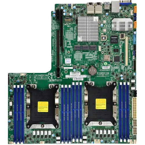 Платформа системного блока SuperMicro SYS-6029P-WTR 2U, 2xLGA3647, 12xDDR4, 8x3.5, 2x1GbE, 1xM.2 PCIE, 6xPCIE x8, 2x1000W (825TQC-R1K03WB, X11DDW-L), (264445)
