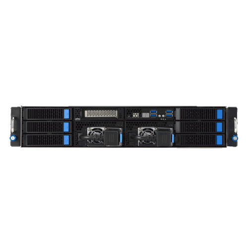 Серверная платформа/ ASUS ESC4000A-E12-SKU1, 2U GPU, 1 x SP5 LGA6096 EPYC 9004 (400W), 12DIMM DDR5, 2 x 2.5