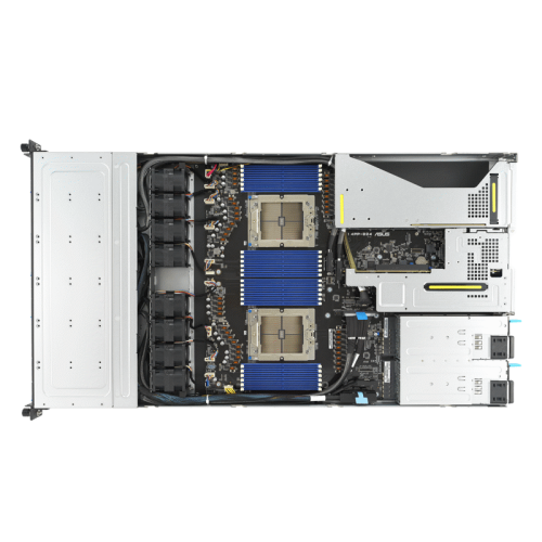 Серверная платформа/ RS700A-E12-RS12U/10G/2.6kW/12NVMe/GPU