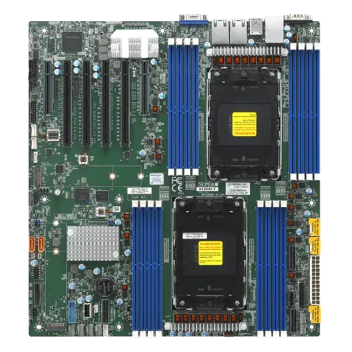 Серверная платформа/ SYS-621P-TRT (bundle6): 2U / 2x LGA-4677 / 16x DDR5 RDIMM / 8x3.5 SATA/SAS*/NVME* / 4 PCIe 5.0 x16 LP / 2 PCIe 5.0 x8 LP / 2x PCIe 4.0 x2 NVMe M.2 / 2-Port 10GbE RJ45 / TPM / 2x 1200W Power
