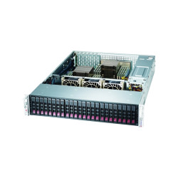 Серверная платформа/ Supermicro STORAGE SSG-2029P-E1CR24L (X11DPH-T, CSE-216BE1C4-R1K23LPB) (2U, LGA 3647, 16xDDR4 Up to 4TB ECC 3DS LRDIMM, 24x2.5