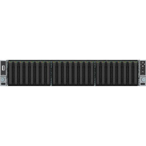Серверная платформа/ Intel® Server System R2224WFTZSR 2U, 2 x Socket 3647, Xeon SP CLX, Intel C624, 24xDDR4 ECC REG DIMMs 2133/2400/2666/2933 MHz, 2 х 10-Gbe, 24xHS HDD 2,5