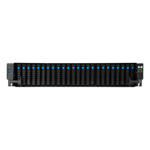 Серверная платформа/ ASUS RS720-E10-RS24U, 2U, 2x Socket P+ LGA 4189 3rd gen, 32x DDR4 3200, up to 9 x Expansion slots*, VROC, 24 x 2.5