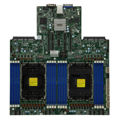 Серверная платформа/ SYS-621C-TN12R (bundle6): 2U / 2x LGA-4677 / 16x DDR5 RDIMM / 12x 3.5/2.5 NVMe*/SATA/SAS* / 1x SSD NVME 480GB, M.2 / 1x 4-Port 1GbE RJ45 / 2x 1200W Power (12 NVME config, Heatsink Upgrade)