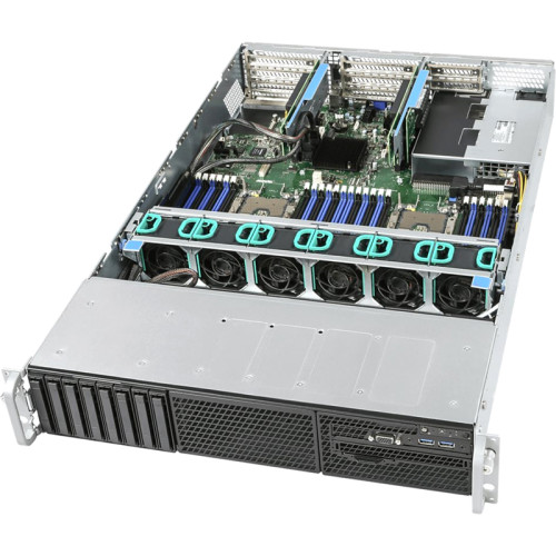 Серверная платформа/ Intel® Server System R2208WFTZSR 2U, 2 x Socket 3647, Xeon SP CLX, Intel C624, 24xDDR4 ECC REG DIMMs 2133/2400/2666/2933 MHz, DCPMM Support, 2 х 10-Gbe, 8xHS HDD 2,5