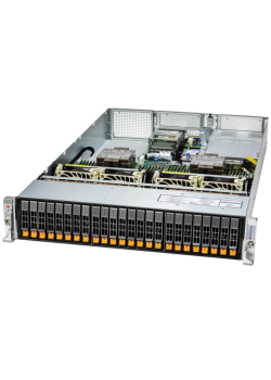 Серверная платформа/ SYS-221H-TN24R (bundle12): 2U / 2x LGA-4677 / 32x DDR5 RDIMM / 24x Hs 2.5