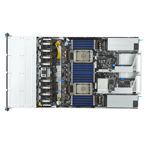 Серверная платформа/ ASUS RS700-E12-RS4U, 1U, 2 x Intel Xeon 6 LGA 4710, 32 x DDR5 6400, 4x 2.5