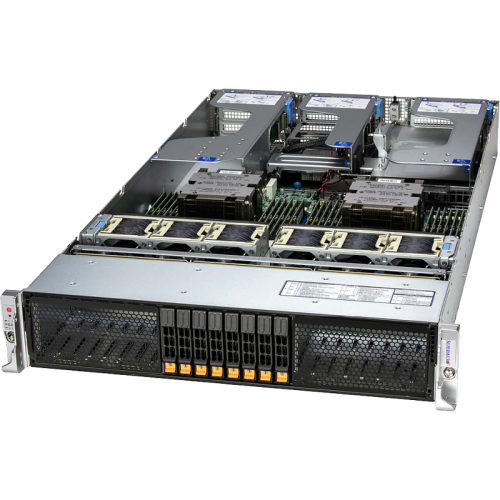 Платформа для сервера/ Supermicro Server AS-2126HS-TN 2U (2x AMD EPYC 9004/9005 / 24x DDR5 RDIMM / 16x Hs 2.5