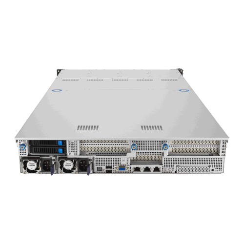 Серверная платформа/ ASUS RS521A-E12-RS24U, 2U, 1 x SP5 LGA 6096 360W, 24 x DDR5 6400/4800*, 24x 3.5'' NVMe hsb + 2x 2.5'' SATA, 2x M.2 22110, up to 1 PCIe Gen5 x8 LP + 1 OCP3.0, 2 x 1GbE RJ-45 LAN Intel i350-AM2 , 1+1 2000W