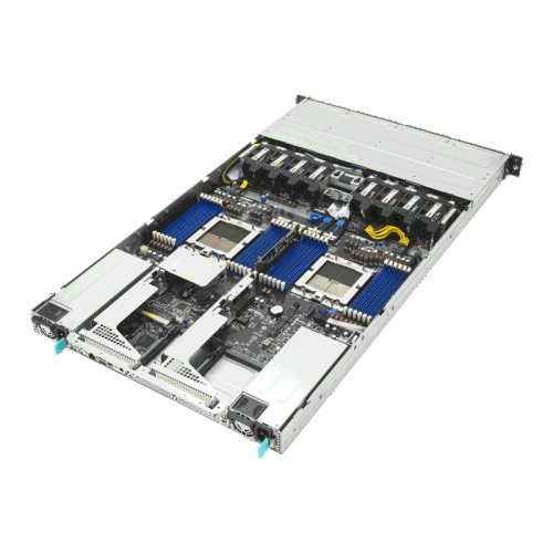 Серверная платформа/ ASUS RS700A-E13-RS4U, 1U, 2 x  SP5 LGA6096 400W, 24x DDR5 6400, 4x 3.5