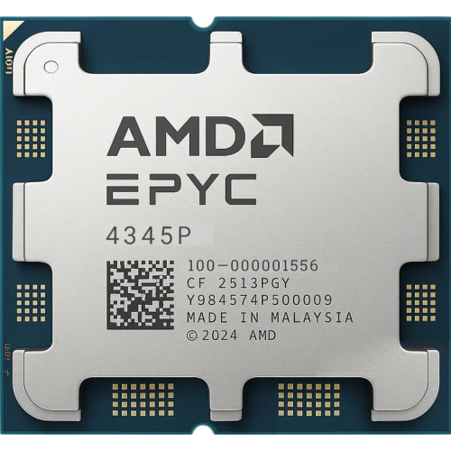 Процессор серверный/ CPU AM5 AMD EPYC 4345P ( 8C/16T, 3.8/5.5GHz, 32MB, 65W) OEM