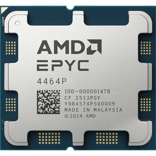 Процессор серверный/ CPU AM5 AMD EPYC 4464P (12C/24T, 3.7/5.4GHz, 64MB, 65W) OEM