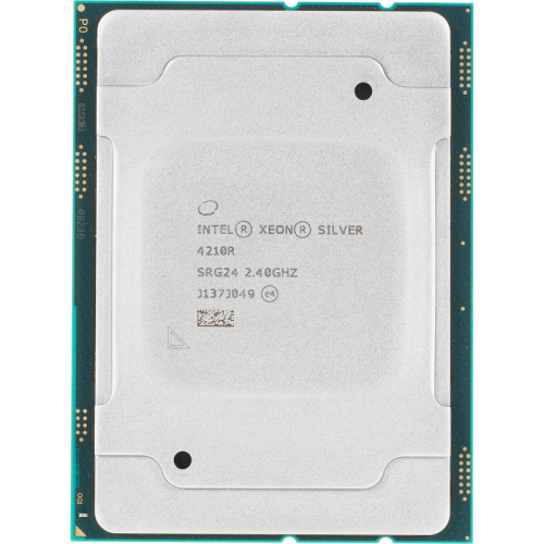 Процессор/ CPU LGA3647 Intel Xeon Silver 4210R (Cascade Lake, 10C/20T, 2.4/3.2GHz, 13.75MB, 100W) OEM