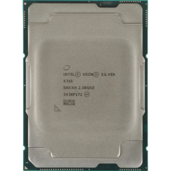 Процессор/ CPU LGA4189 Intel Xeon Silver 4316 (Ice Lake, 20C/40T, 2.3/3.4GHz, 30MB, 150W) OEM  (clean pulled)