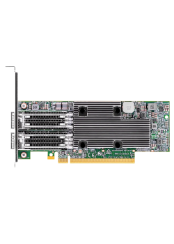 BCM57508 NIC Dual-port QSFP56, 100 Gb/s, PCI-E 4.0 x16