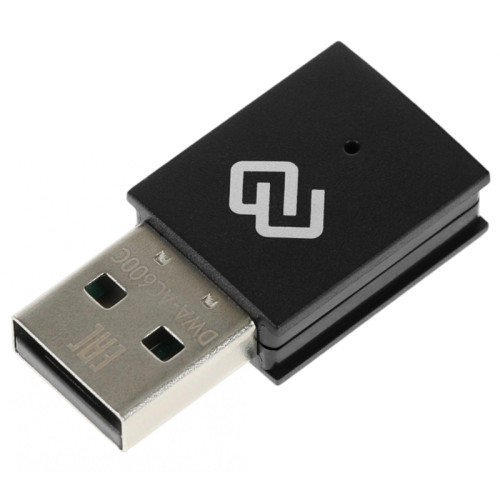 Сетевой адаптер Wi-Fi Digma DWA-AC600C AC600 USB 2.0 (ант.внутр.) 1ант.