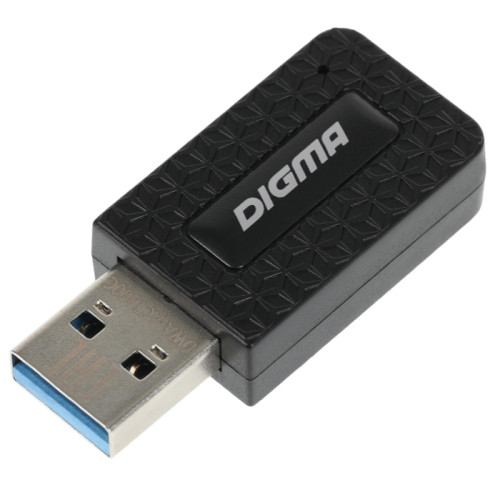 Сетевой адаптер Wi-Fi Digma DWA-AC1300C AC1300 USB 3.0 (ант.внутр.) 1ант.