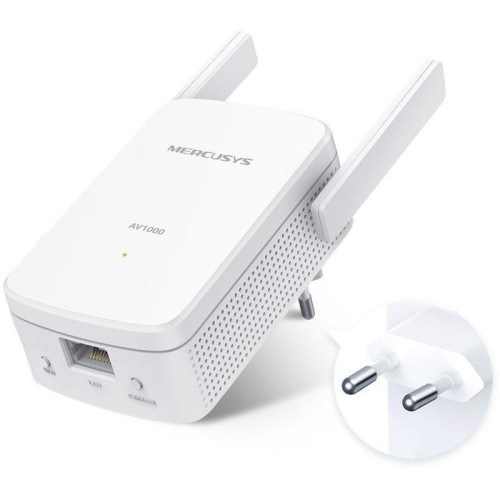 Сетевой адаптер Powerline Mercusys MP510 KIT AV1000 Gigabit Ethernet (ант.внеш.несъем.) 2ант. (упак.:2шт) Сетевой адаптер Powerline Mercusys MP510 KIT AV1000 Gigabit Ethernet (ант.внеш.несъем.) 2ант. (упак.:2шт)