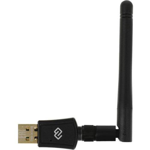 Сетевой адаптер Wi-Fi Digma DWA-AC600E AC600 USB 2.0 (ант.внеш.съем) 1ант.