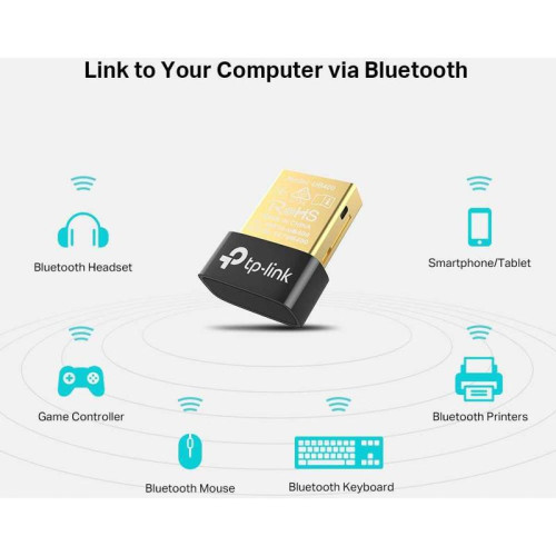 Сетевой адаптер Bluetooth TP-Link UB400 USB 2.0