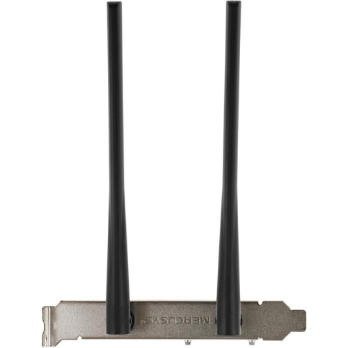 Сетевой адаптер Wi-Fi + Bluetooth Mercusys MA86XE AXE5400 PCI Express (ант.внеш.несъем.) 2ант.