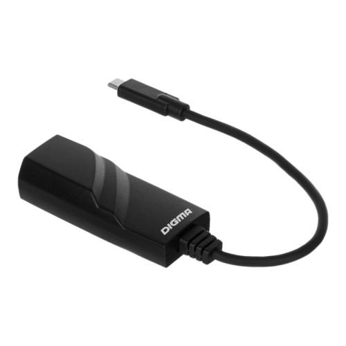Сетевой адаптер Gigabit Ethernet Digma D-USBC-LAN1000 USB Type-C Сетевой адаптер Gigabit Ethernet Digma D-USBC-LAN1000 USB Type-C