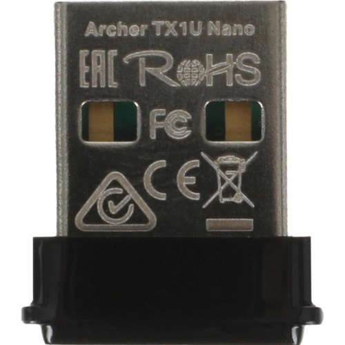Сетевой адаптер Wi-Fi TP-Link Archer TX1U Nano AX300 USB 2.0 (ант.внутр.) 1ант.