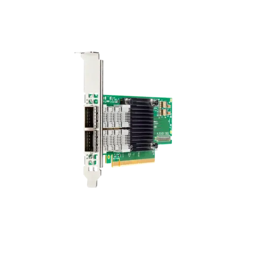Адаптер Infiniband/ ConnectX®-6 VPI adapter card, HDR IB (200Gb/s) and 200GbE, dual-port QSFP56, PCIe4.0 x16, tall bracket Адаптер Infiniband/ ConnectX®-6 VPI adapter card, HDR IB (200Gb/s) and 200GbE, dual-port QSFP56, PCIe4.0 x16, tall bracket