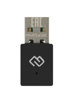 Сетевой адаптер Wi-Fi + Bluetooth Digma DWA-BT5-AC600C AC600 USB 2.0 (ант.внутр.) 1ант.