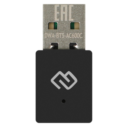 Сетевой адаптер Wi-Fi + Bluetooth Digma DWA-BT5-AC600C AC600 USB 2.0 (ант.внутр.) 1ант.