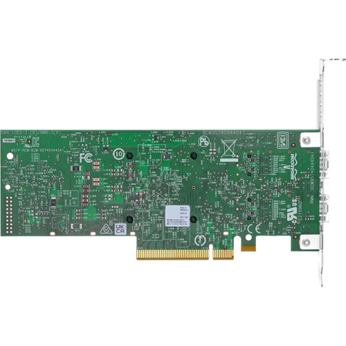 Сетевая карта/ Broadcom dual-port 25 Gb/s or 10 Gb/s, PCI-Express 3.0 x8 Network Interface Card Сетевая карта/ Broadcom dual-port 25 Gb/s or 10 Gb/s, PCI-Express 3.0 x8 Network Interface Card