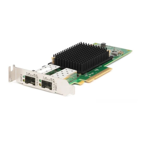 Emulex LPe35002-M2 Gen 7 (32/64GFC), 2-port,  32Gb/s, PCIe Gen4 x8, трансиверы установлены, LP+FH brackets, OEM