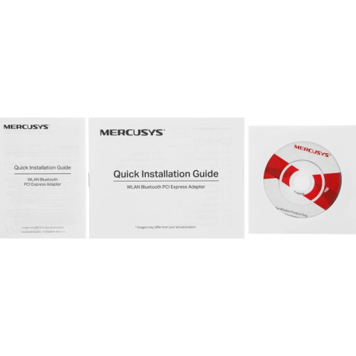 Сетевой адаптер Wi-Fi + Bluetooth Mercusys MA70XE AX1800 PCI Express (ант.внеш.несъем.) 2ант.